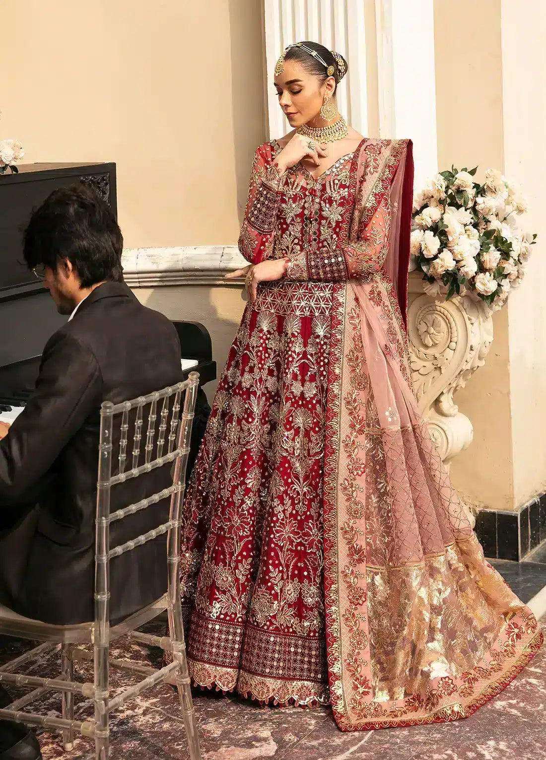 Gulaal | Wedding Collection 23 | ZIVA (GL-WU-23V1-02) - Pakistani Designer Dress - by Gulaal | Type: Bridal - 100% Original at Saira Sultan