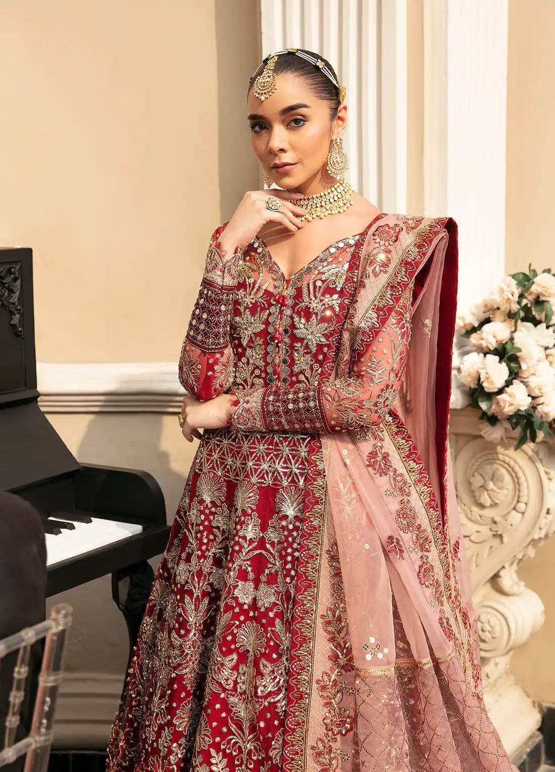 Gulaal | Wedding Collection 23 | ZIVA (GL-WU-23V1-02) - Pakistani Designer Dress - by Gulaal | Type: Bridal - 100% Original at Saira Sultan