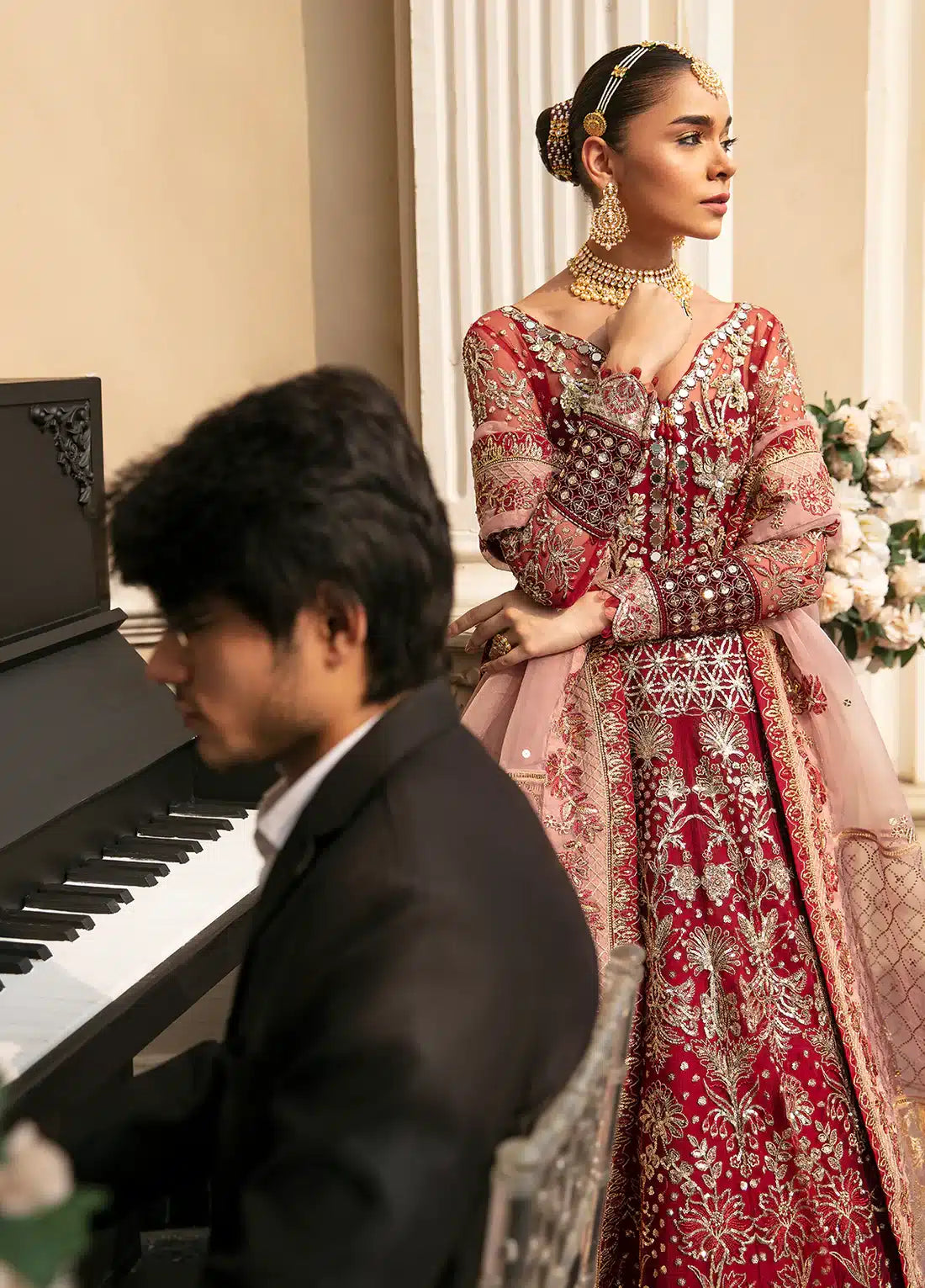 Gulaal | Wedding Collection 23 | ZIVA (GL-WU-23V1-02) - Pakistani Designer Dress - by Gulaal | Type: Bridal - 100% Original at Saira Sultan