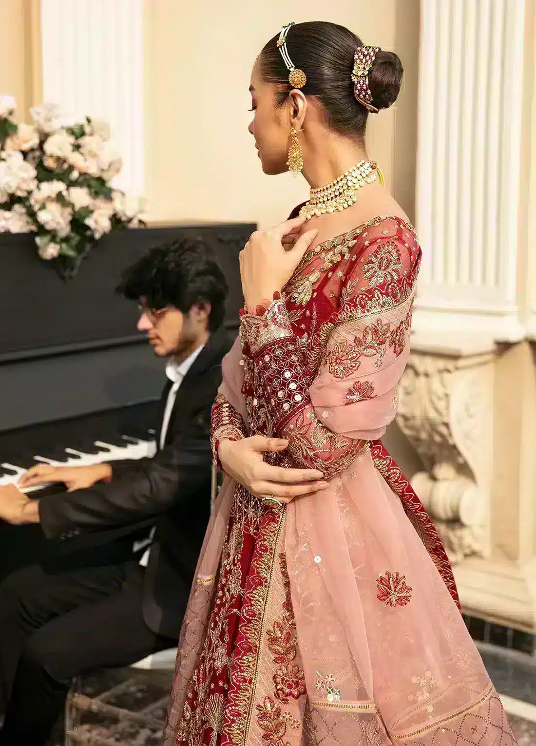 Gulaal | Wedding Collection 23 | ZIVA (GL-WU-23V1-02) - Pakistani Designer Dress - by Gulaal | Type: Bridal - 100% Original at Saira Sultan