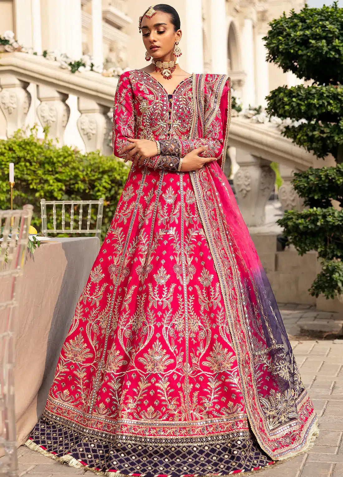 Gulaal | Wedding Collection 23 | NUHA (GL-WU-23V1-08) - Pakistani Designer Dress - by Gulaal | Type: Bridal - 100% Original at Saira Sultan