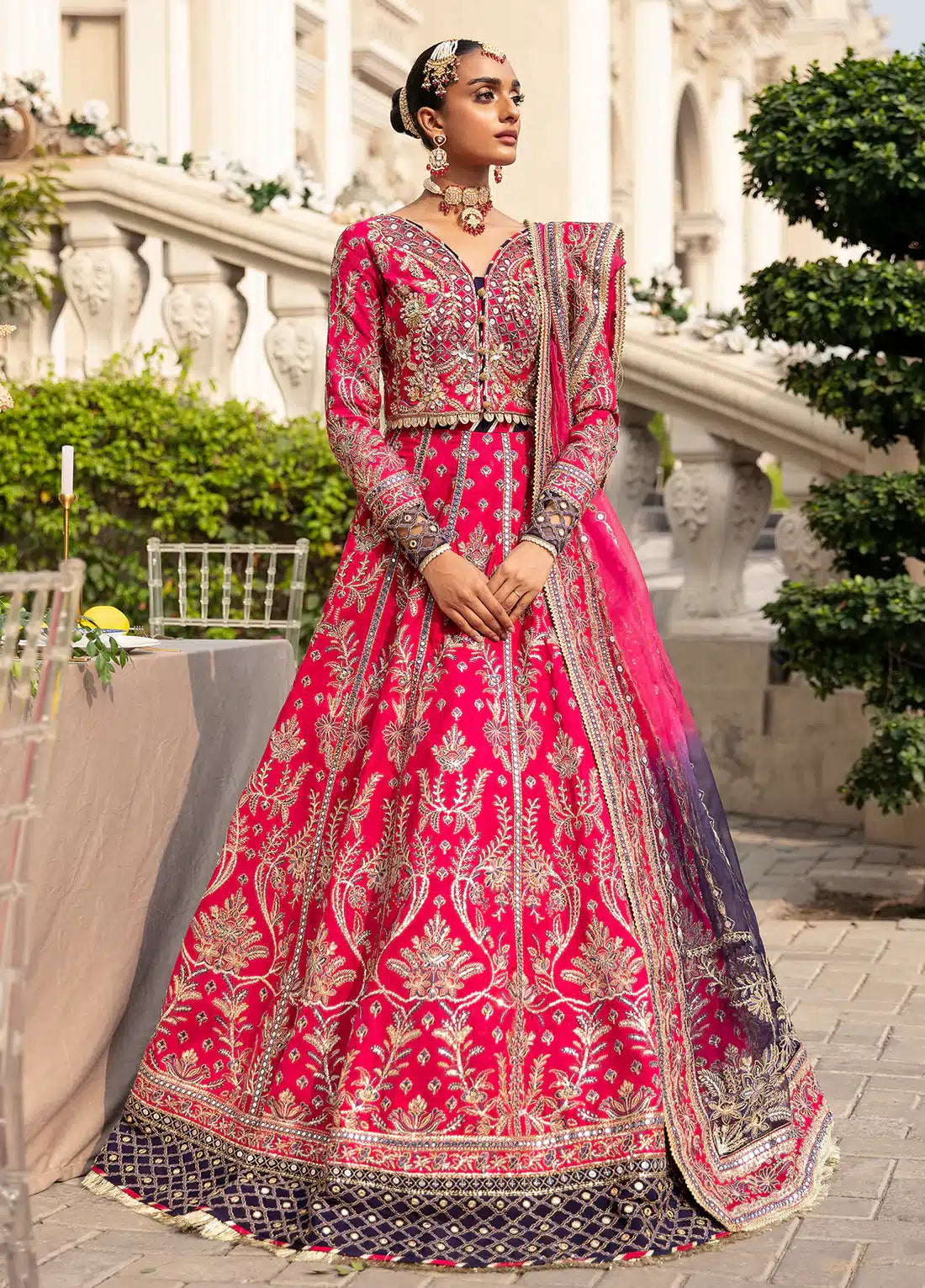 Gulaal | Wedding Collection 23 | NUHA (GL-WU-23V1-08) - Pakistani Designer Dress - by Gulaal | Type: Bridal - 100% Original at Saira Sultan