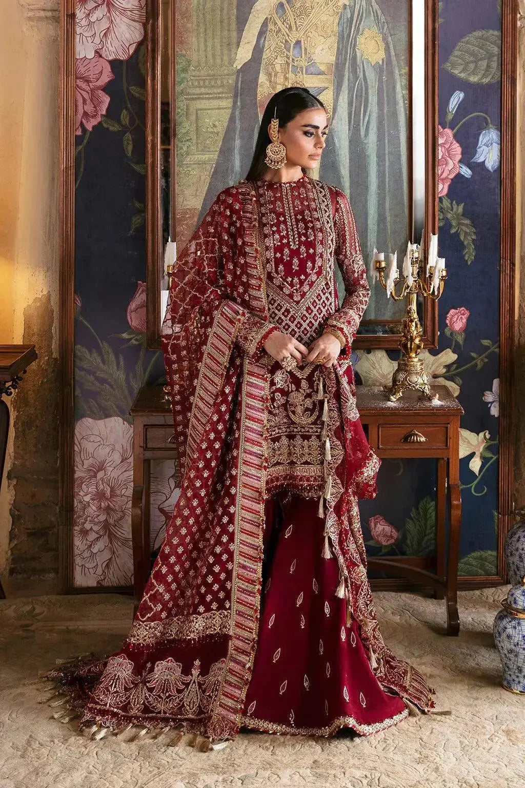 Afrozeh | Hayat Wedding Formals 23 | Dabeer - Pakistani Designer Dress - by Afrozeh | Type: Bridal - 100% Original at Saira Sultan