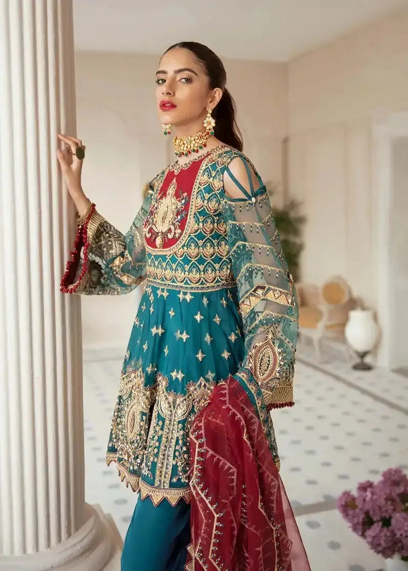 Akbar Aslam | Raqs Collection | Dale - Pakistani Designer Dress - by Akbar Aslam | Type: Formal - 100% Original at Saira Sultan
