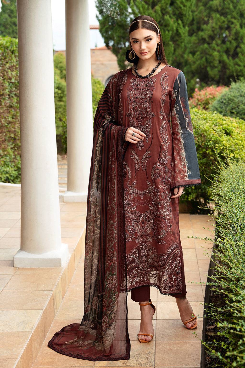 Ramsha | Riwayat Lawn Collection| Y-906 - Pakistani Designer Dress - by Ramsha | Type: Luxury - 100% Original at Saira Sultan