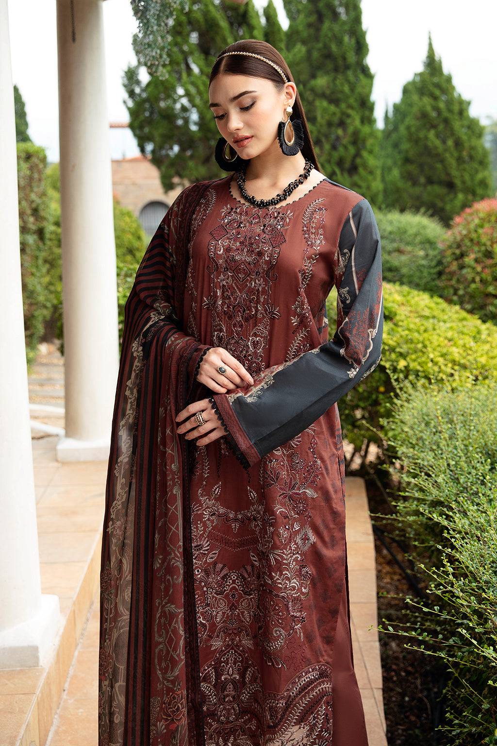 Ramsha | Riwayat Lawn Collection| Y-906 - Pakistani Designer Dress - by Ramsha | Type: Luxury - 100% Original at Saira Sultan
