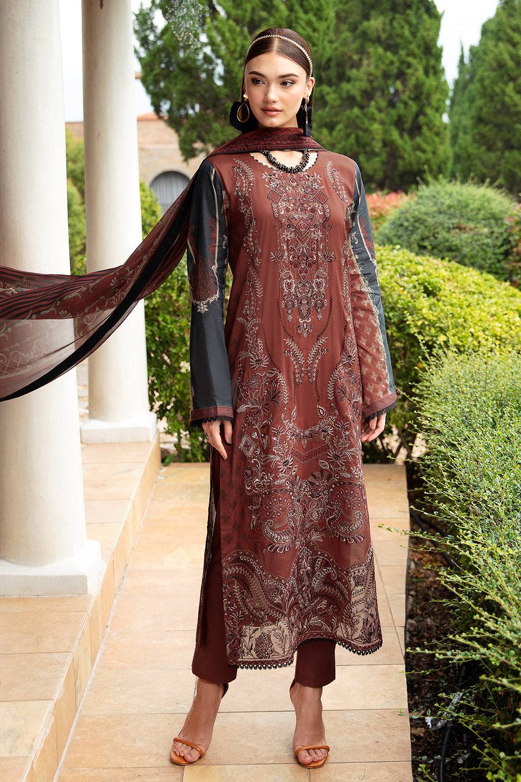 Ramsha | Riwayat Lawn Collection| Y-906 - Pakistani Designer Dress - by Ramsha | Type: Luxury - 100% Original at Saira Sultan
