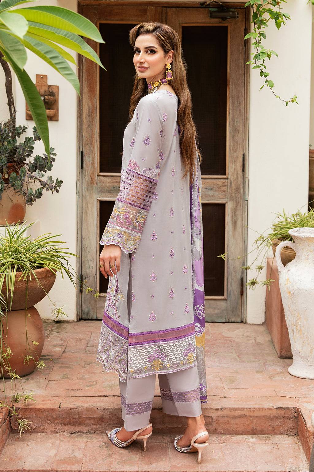 Ramsha | Riwayat Lawn Collection| Y-809 - Pakistani Designer Dress - by Ramsha | Type: Luxury - 100% Original at Saira Sultan