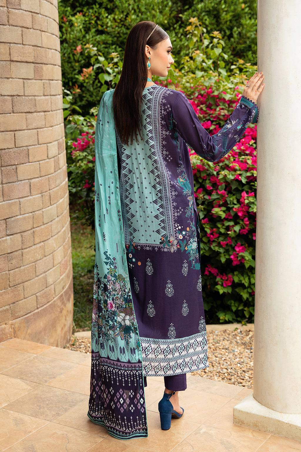 Ramsha | Riwayat Lawn Collection| Y-904 - Pakistani Designer Dress - by Ramsha | Type: Luxury - 100% Original at Saira Sultan