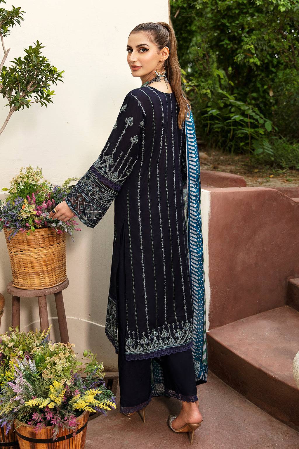 Ramsha | Riwayat Lawn Collection| Y-803 - Pakistani Designer Dress - by Ramsha | Type: Luxury - 100% Original at Saira Sultan