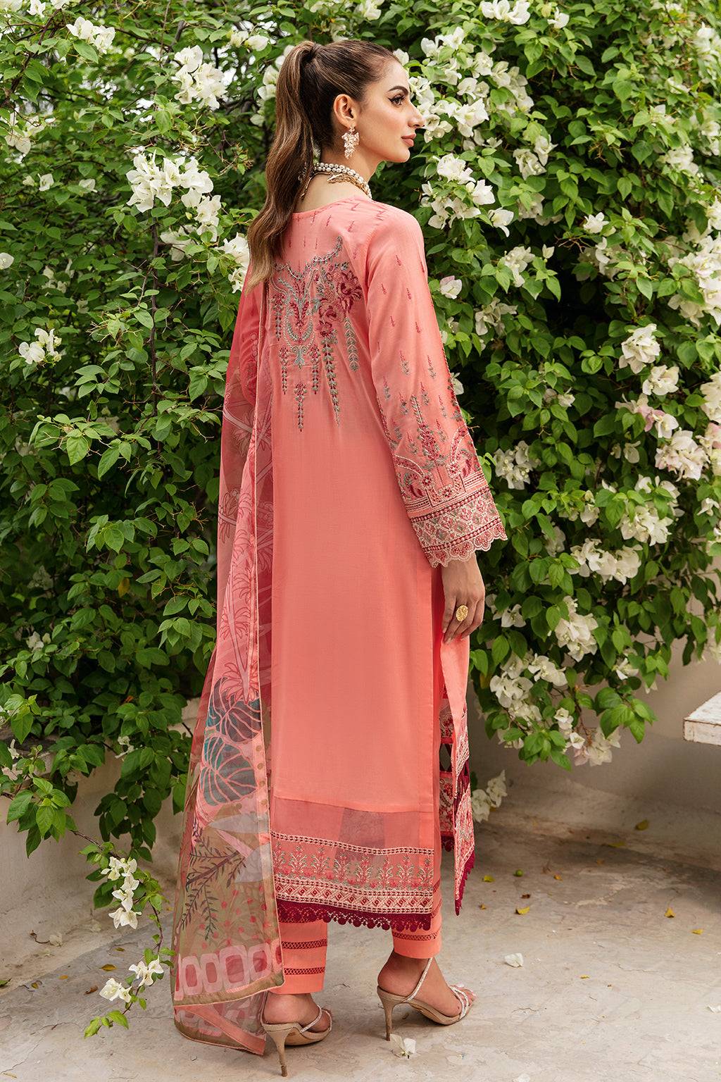 Ramsha | Riwayat Lawn Collection| Y-807 - Pakistani Designer Dress - by Ramsha | Type: Luxury - 100% Original at Saira Sultan