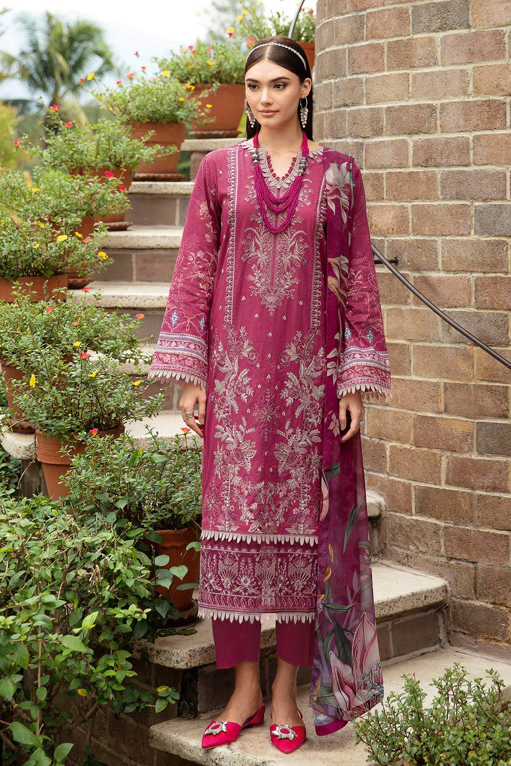 Ramsha | Riwayat Lawn Collection| Y-908 - Pakistani Designer Dress - by Ramsha | Type: Luxury - 100% Original at Saira Sultan
