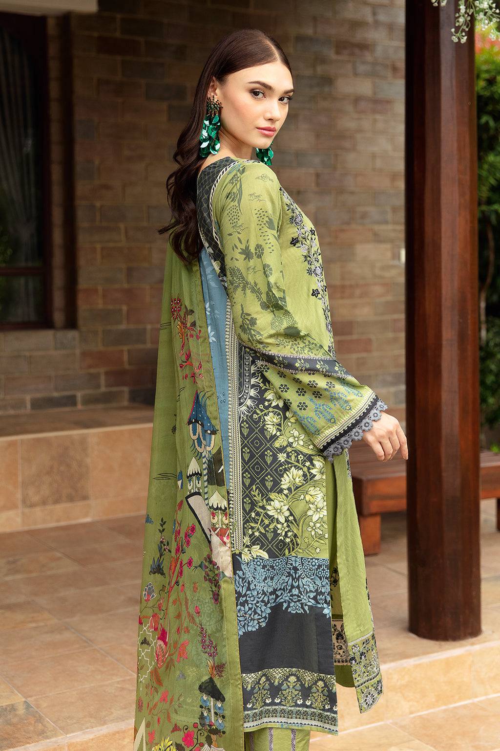 Ramsha | Riwayat Lawn Collection| Y-912 - Pakistani Designer Dress - by Ramsha | Type: Luxury - 100% Original at Saira Sultan