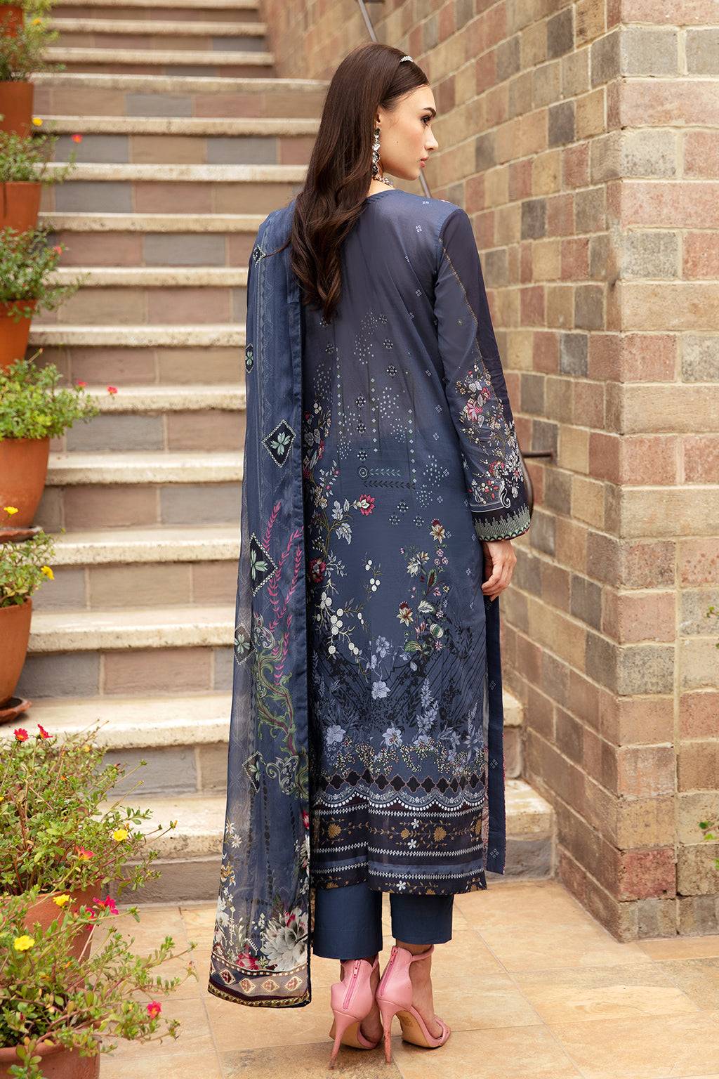 Ramsha | Riwayat Lawn Collection| Y-901 - Pakistani Designer Dress - by Ramsha | Type: Luxury - 100% Original at Saira Sultan