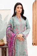 Ramsha | Mashaal Luxury Lawn | L-1110 - Pakistani Designer Dress - by Ramsha | Type: Luxury - 100% Original at Saira Sultan