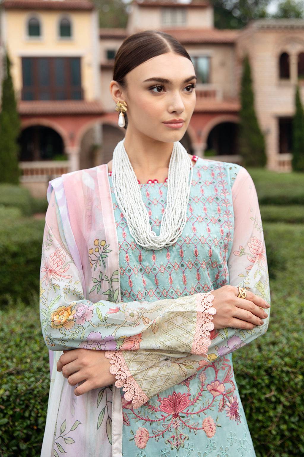 Ramsha | Riwayat Lawn Collection| Y-909 - Pakistani Designer Dress - by Ramsha | Type: Luxury - 100% Original at Saira Sultan