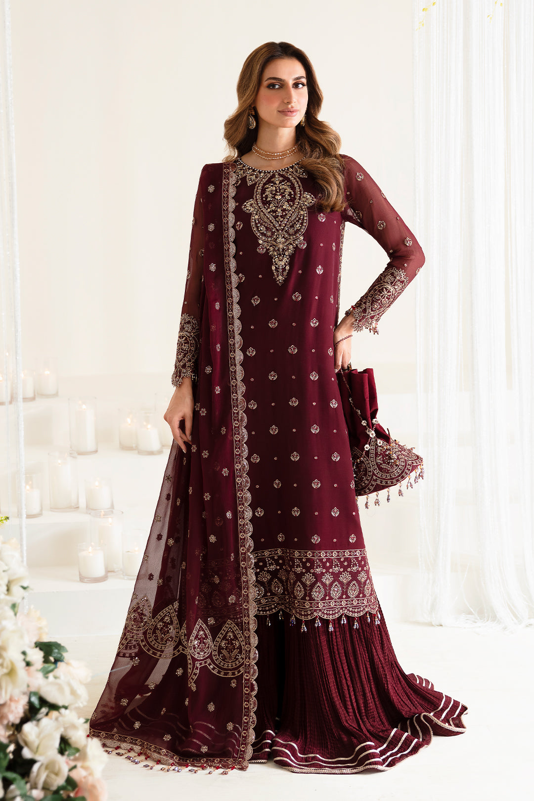 Alizeh | Reena Wedding Edits | AF-HM-4009-MEADOW - Pakistani Designer Dress - by Alizeh | Type: Formal - 100% Original at Saira Sultan