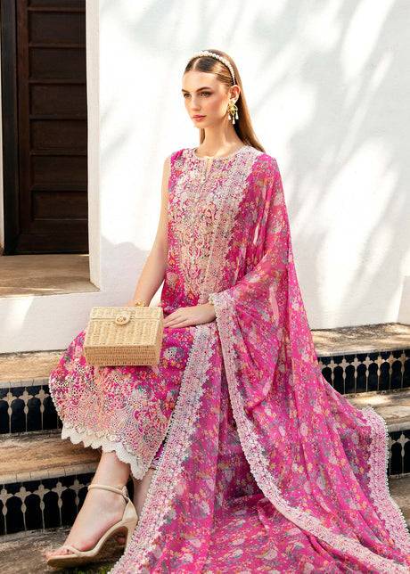 kanwal Malik | Mayal Luxury Lawn | Lamya - Pakistani Designer Dress - by Kanwal Malik | Type: Luxury - 100% Original at Saira Sultan