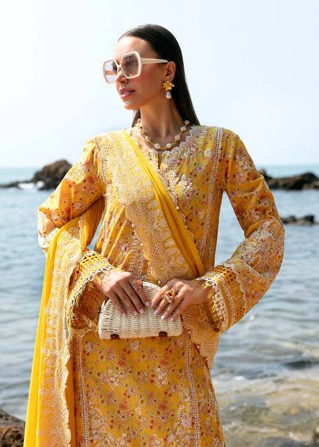 kanwal Malik | Mayal Luxury Lawn | Elara - Pakistani Designer Dress - by Kanwal Malik | Type: Luxury - 100% Original at Saira Sultan