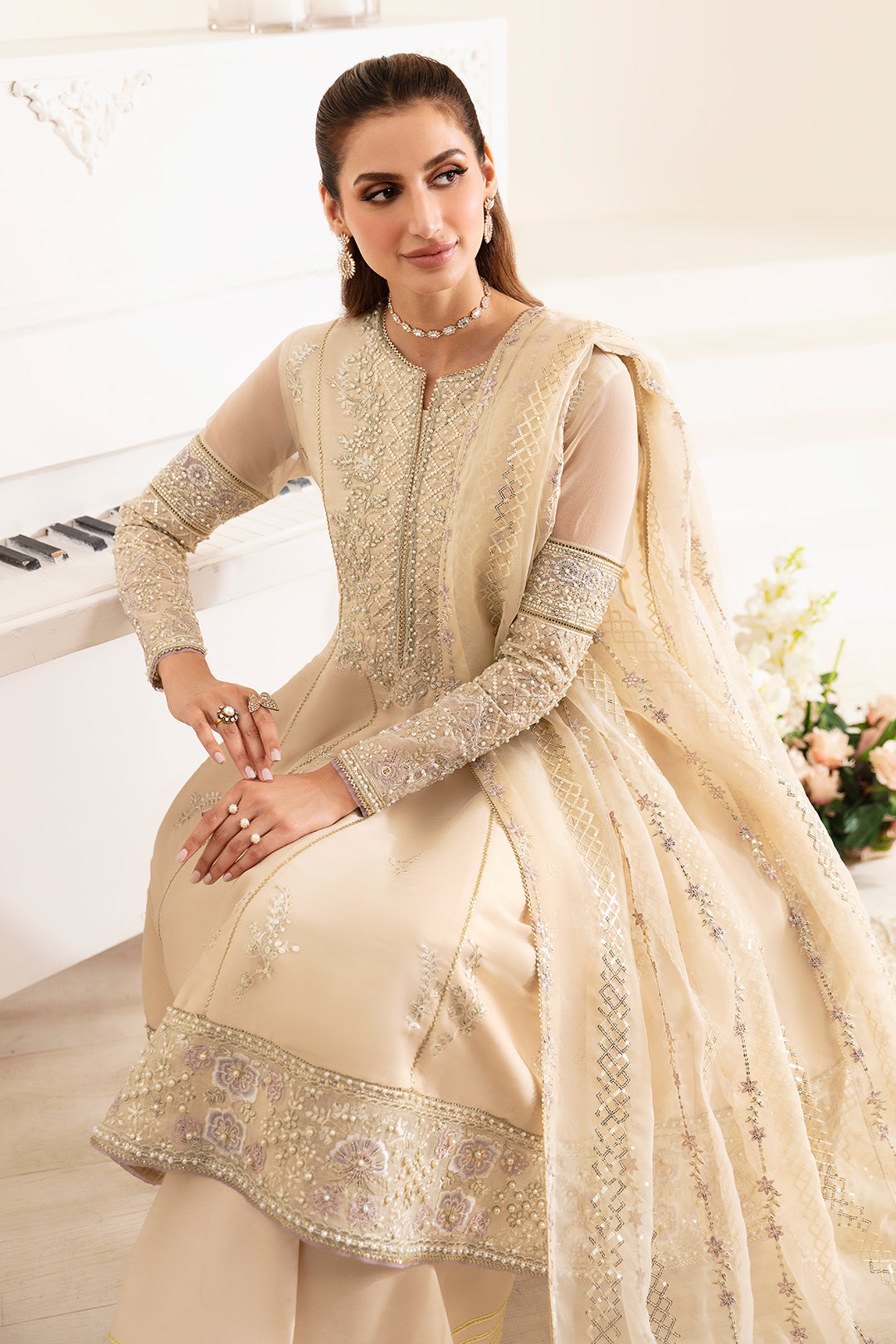 Alizeh | Reena Wedding Edits | AF-HM-4011-DENIS - Pakistani Designer Dress - by Alizeh | Type: Formal - 100% Original at Saira Sultan