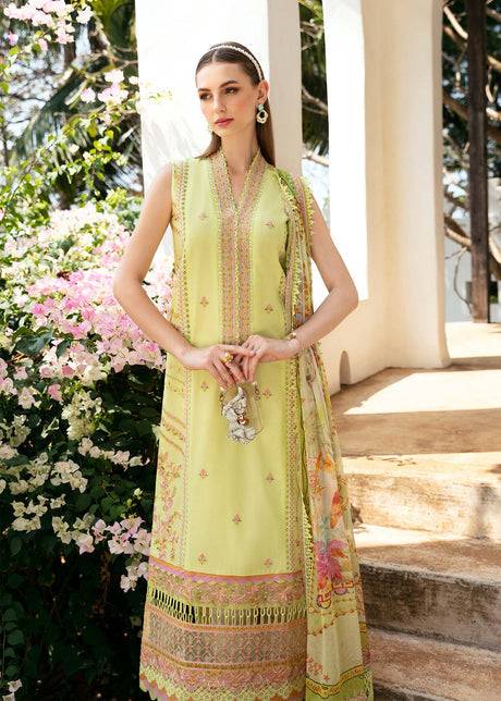 kanwal Malik | Mayal Luxury Lawn | Anisa - Pakistani Designer Dress - by Kanwal Malik | Type: Luxury - 100% Original at Saira Sultan