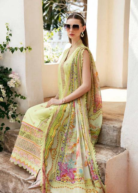 kanwal Malik | Mayal Luxury Lawn | Anisa - Pakistani Designer Dress - by Kanwal Malik | Type: Luxury - 100% Original at Saira Sultan