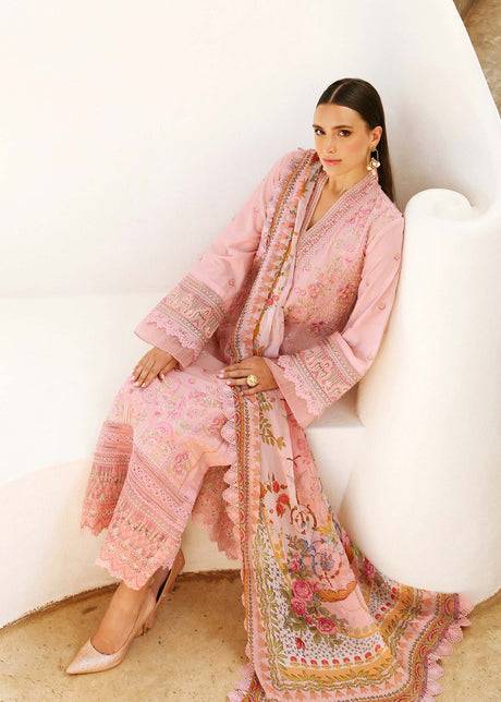 kanwal Malik | Mayal Luxury Lawn | Raham - Pakistani Designer Dress - by Kanwal Malik | Type: Luxury - 100% Original at Saira Sultan