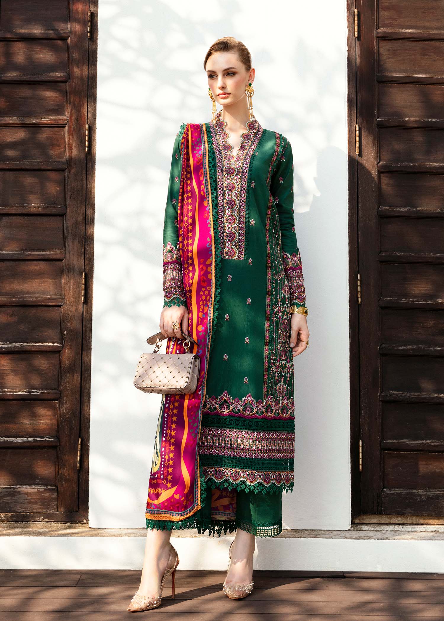 kanwal Malik | Mayal Luxury Lawn | Zoha - Pakistani Designer Dress - by Kanwal Malik | Type: Luxury - 100% Original at Saira Sultan