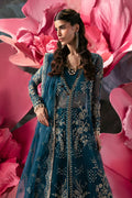 Afrozeh | Wild Flower Bloom Luxury Formals | Liza M Open Gown with Lehnga