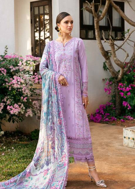 kanwal Malik | Mayal Luxury Lawn | Siham - Pakistani Designer Dress - by Kanwal Malik | Type: Luxury - 100% Original at Saira Sultan