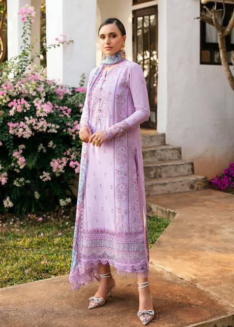 kanwal Malik | Mayal Luxury Lawn | Siham - Pakistani Designer Dress - by Kanwal Malik | Type: Luxury - 100% Original at Saira Sultan