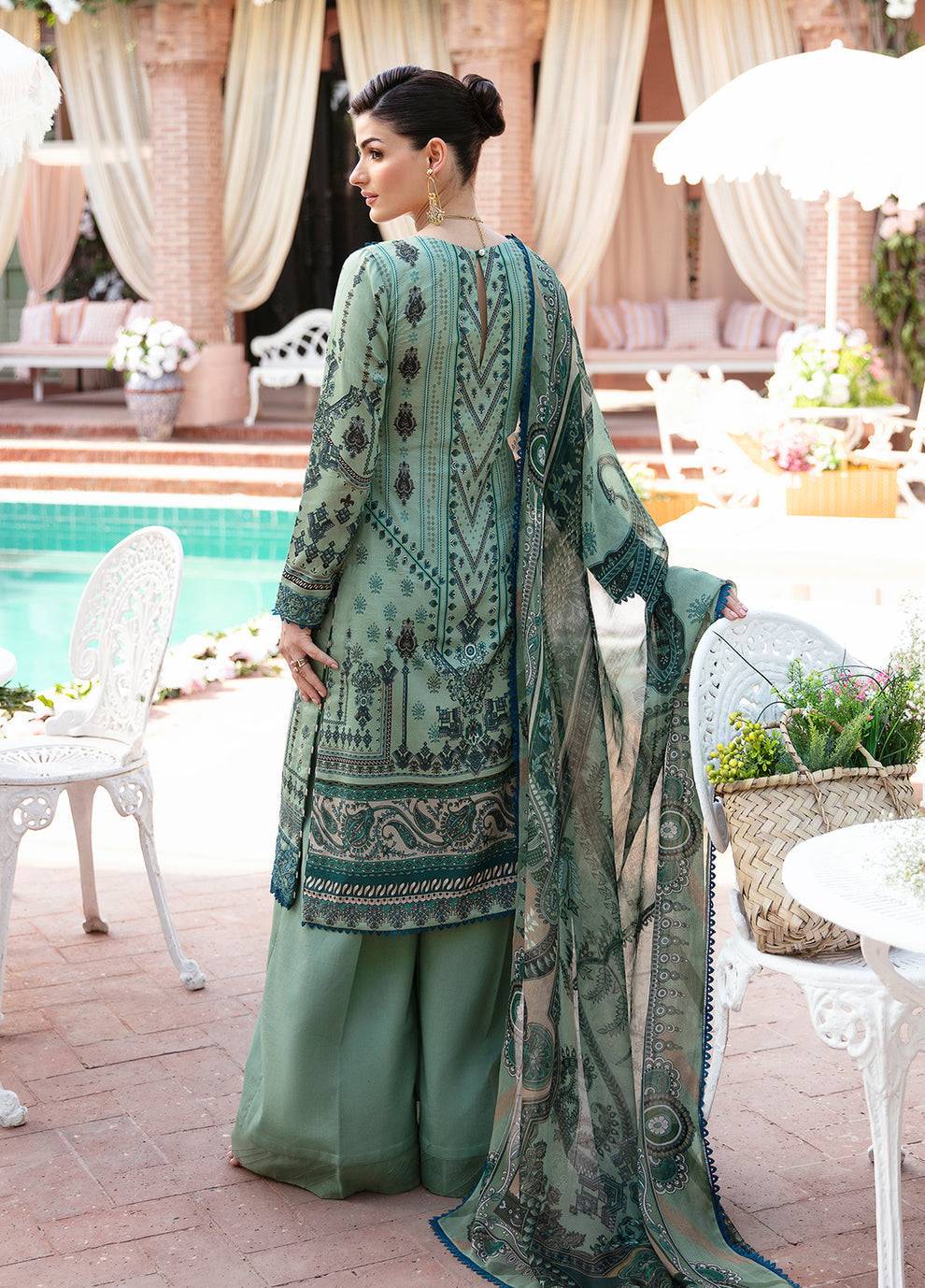 Gulaal | Summer Glow Lawn 24 | ANADIYA (GL-L-24V3-05) - Pakistani Designer Dress - by Gulaal | Type: Luxury - 100% Original at Saira Sultan