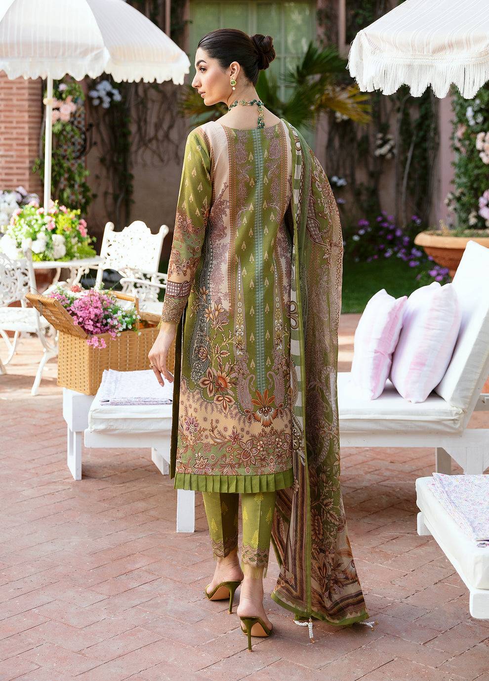 Gulaal | Summer Glow Lawn 24 | ALICIA (GL-L-24V3-04) - Pakistani Designer Dress - by Gulaal | Type: Luxury - 100% Original at Saira Sultan