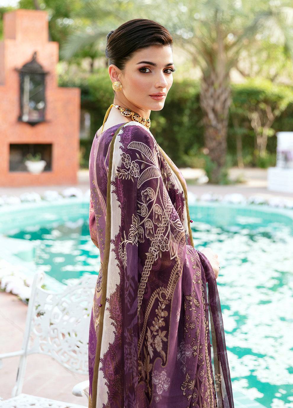 Gulaal | Summer Glow Lawn 24 | ESMERAY (GL-L-24V3-03) - Pakistani Designer Dress - by Gulaal | Type: Luxury - 100% Original at Saira Sultan