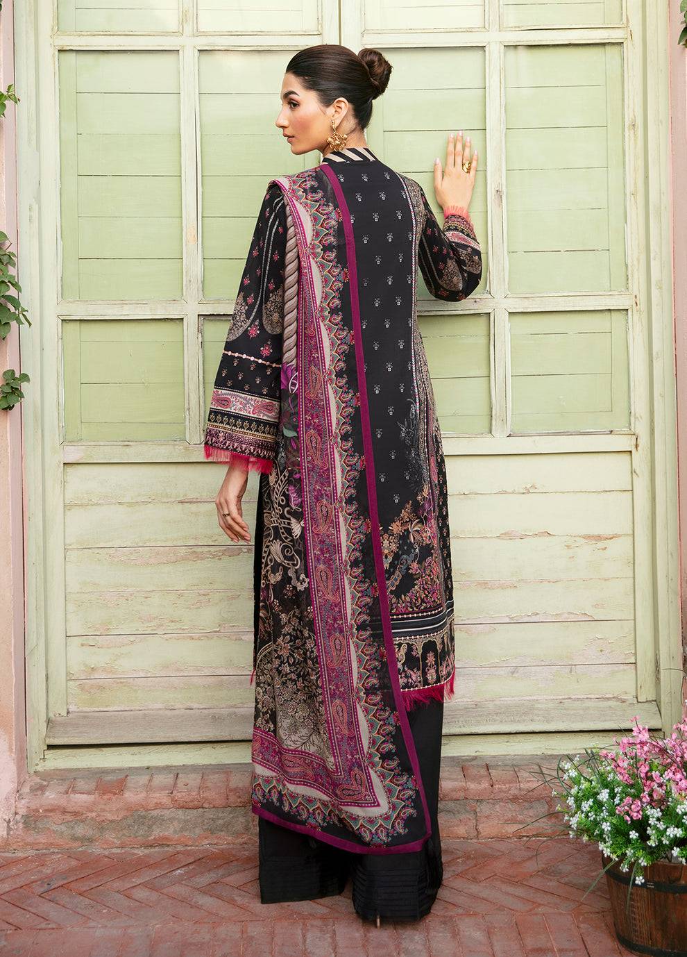 Gulaal | Summer Glow Lawn 24 | ANDREA (GL-L-24V3-06) - Pakistani Designer Dress - by Gulaal | Type: Luxury - 100% Original at Saira Sultan