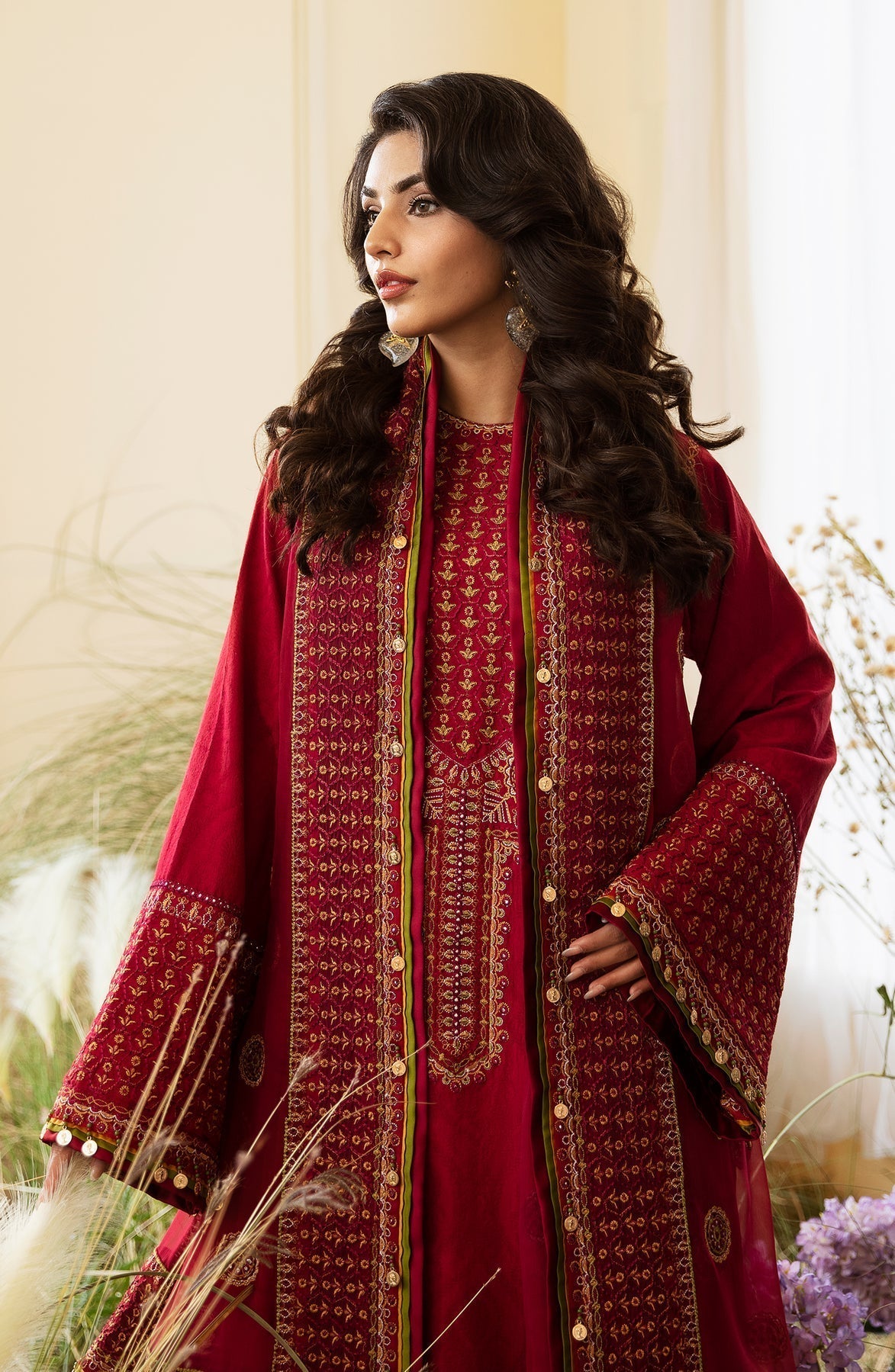 Zevk | Flora Festive Lawn | CHERISH M