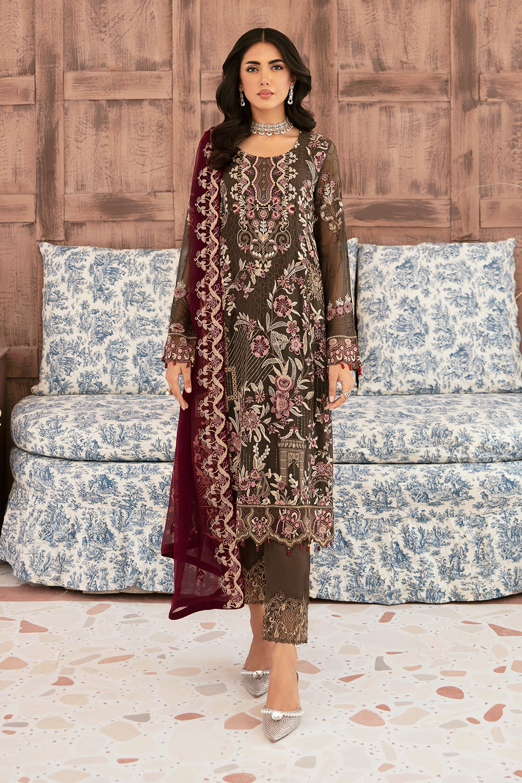Ramsha | Ramsha Collection | F-2604 - Pakistani Designer Dress - by Ramsha - Type : Ladies Clothes - 100% Original at Saira Sultan