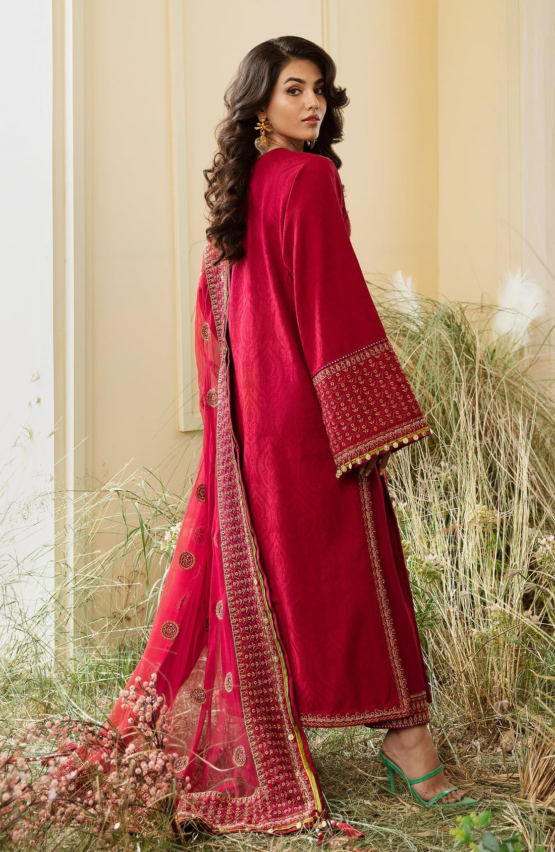 Zevk | Flora Festive Lawn | CHERISH XS