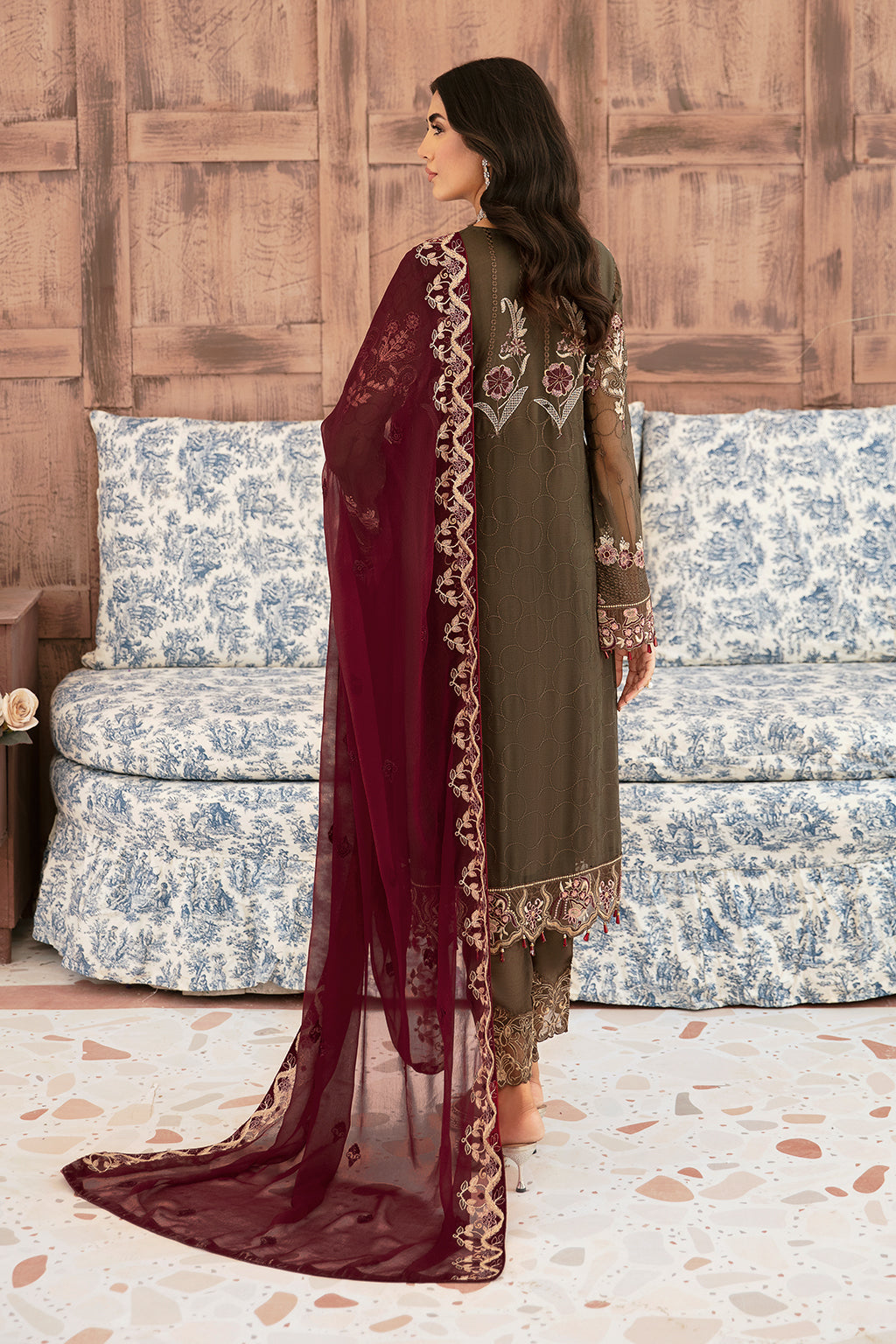 Ramsha | Ramsha Collection | F-2604 - Pakistani Designer Dress - by Ramsha - Type : Ladies Clothes - 100% Original at Saira Sultan