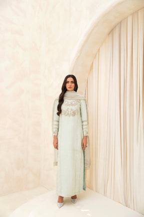 Raja Salahuddin | The Wishlist | PEPPERMINT - Pakistani Designer Dress - by Raja Salahuddin | Type: Formal - 100% Original at Saira Sultan