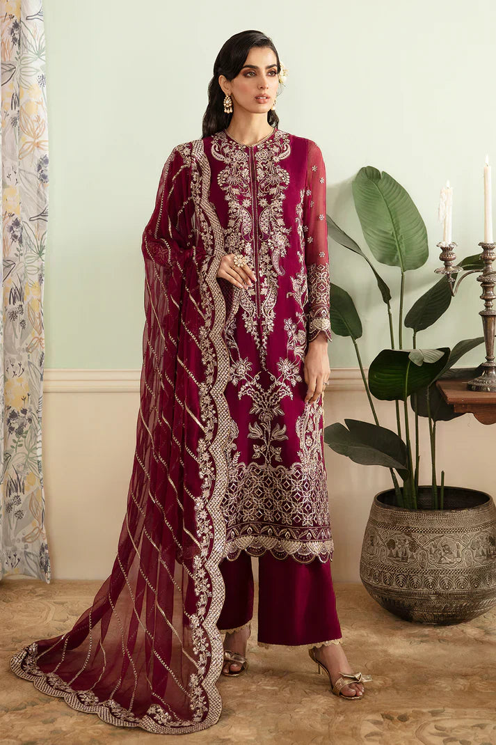 Ayzel | The Whispers of Grandeur | Salvia - Pakistani Designer Dress - by Afrozeh | Type: Formal - 100% Original at Saira Sultan