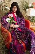 Zevk | Flora Festive Lawn | FUCHSIA XL