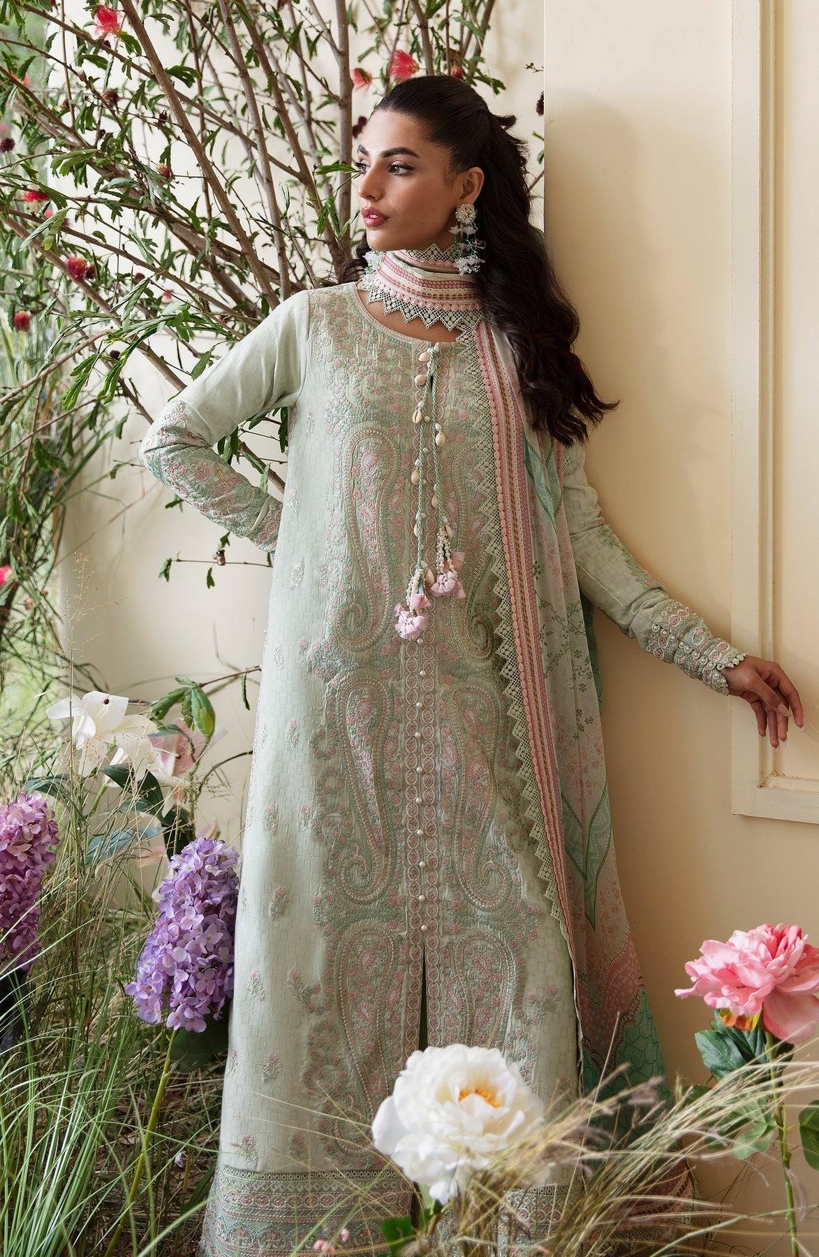 Zevk | Flora Festive Lawn | BLOSSOM XL
