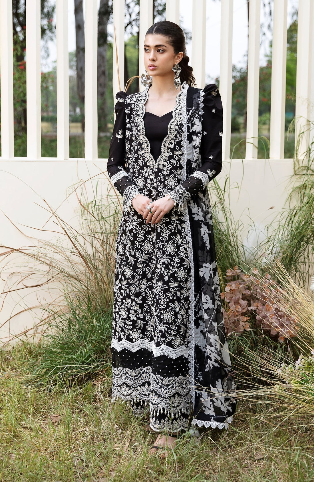 Zevk | Flora Festive Lawn | DUSK XS