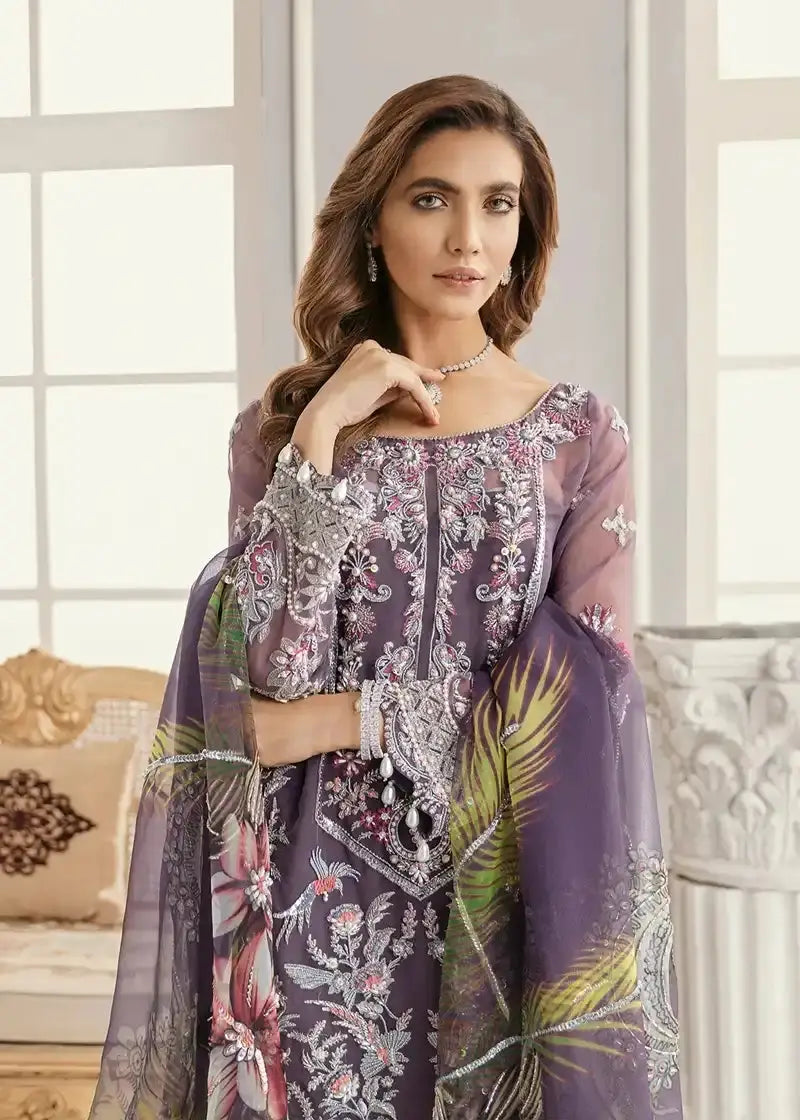 Akbar Aslam | Formal Collection | Lupine - Pakistani Designer Dress - by Akbar Aslam | Type: Formal - 100% Original at Saira Sultan