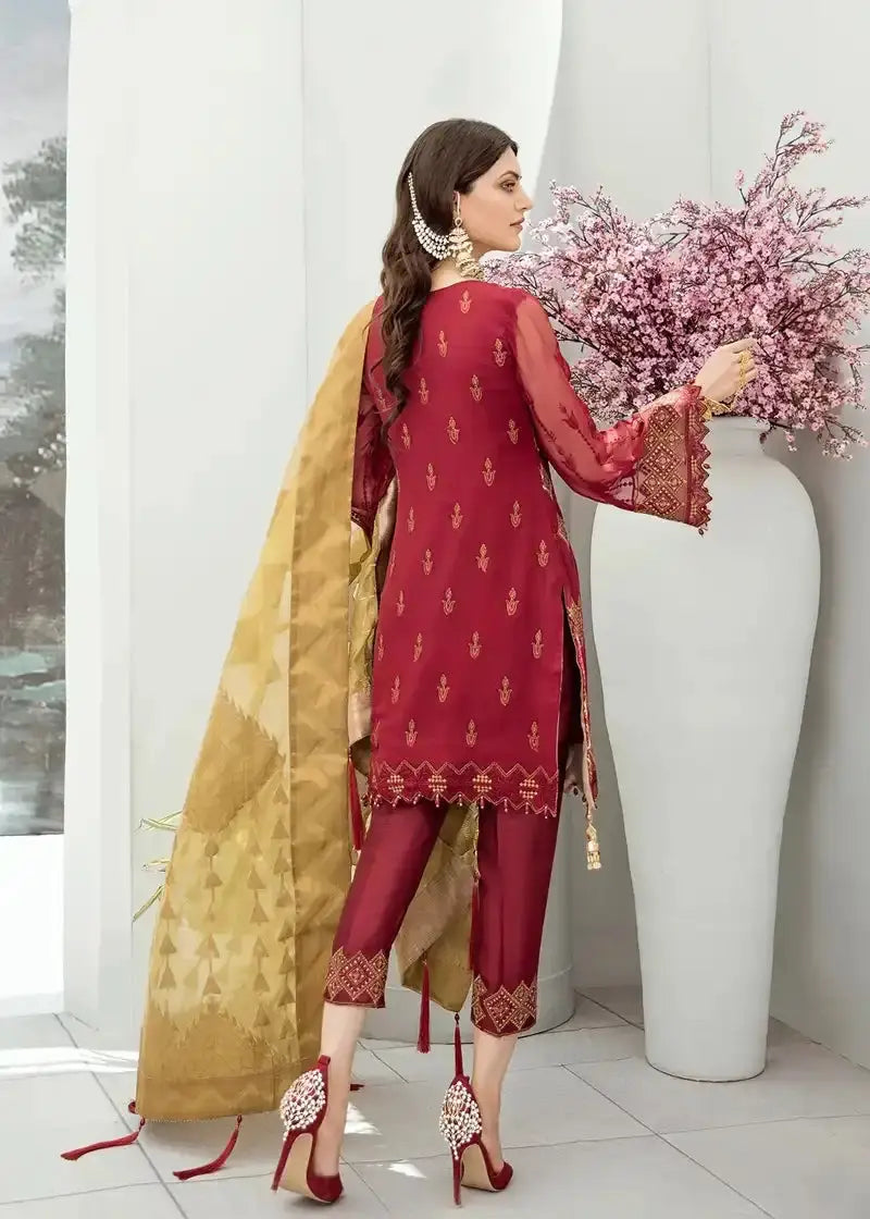 Akbar Aslam | Formal Collection | Argyle - Pakistani Designer Dress - by Akbar Aslam | Type: Formal - 100% Original at Saira Sultan
