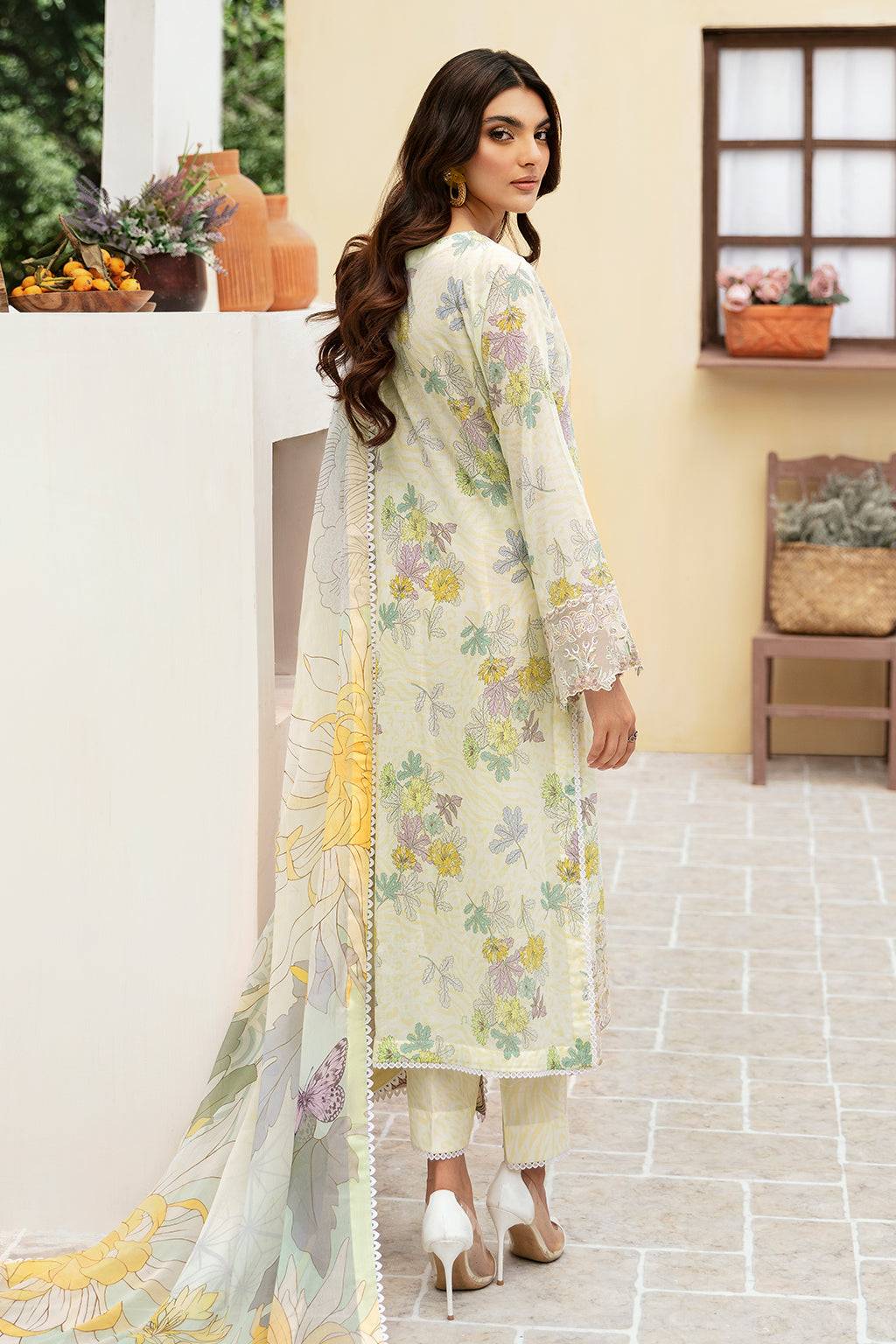 Ramsha | Rangrez Lawn Collection | N-501 - Pakistani Designer Dress - by Ramsha | Type: Luxury - 100% Original at Saira Sultan