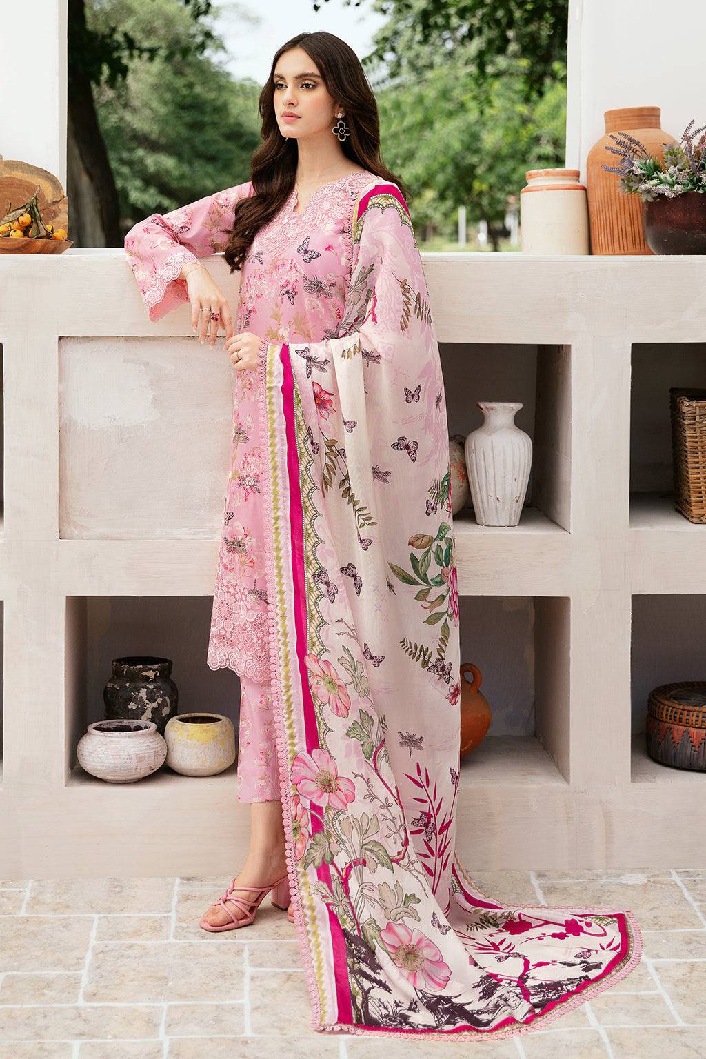 Ramsha | Rangrez Lawn Collection | N-502 - Pakistani Designer Dress - by Ramsha | Type: Luxury - 100% Original at Saira Sultan