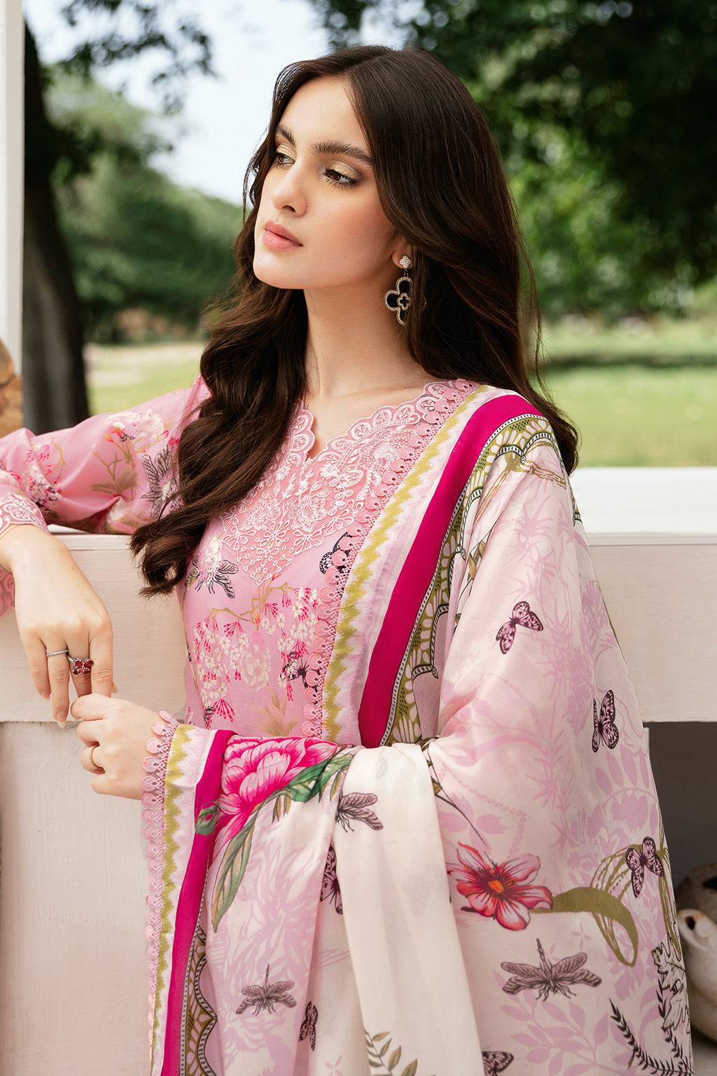 Ramsha | Rangrez Lawn Collection | N-502 - Pakistani Designer Dress - by Ramsha | Type: Luxury - 100% Original at Saira Sultan