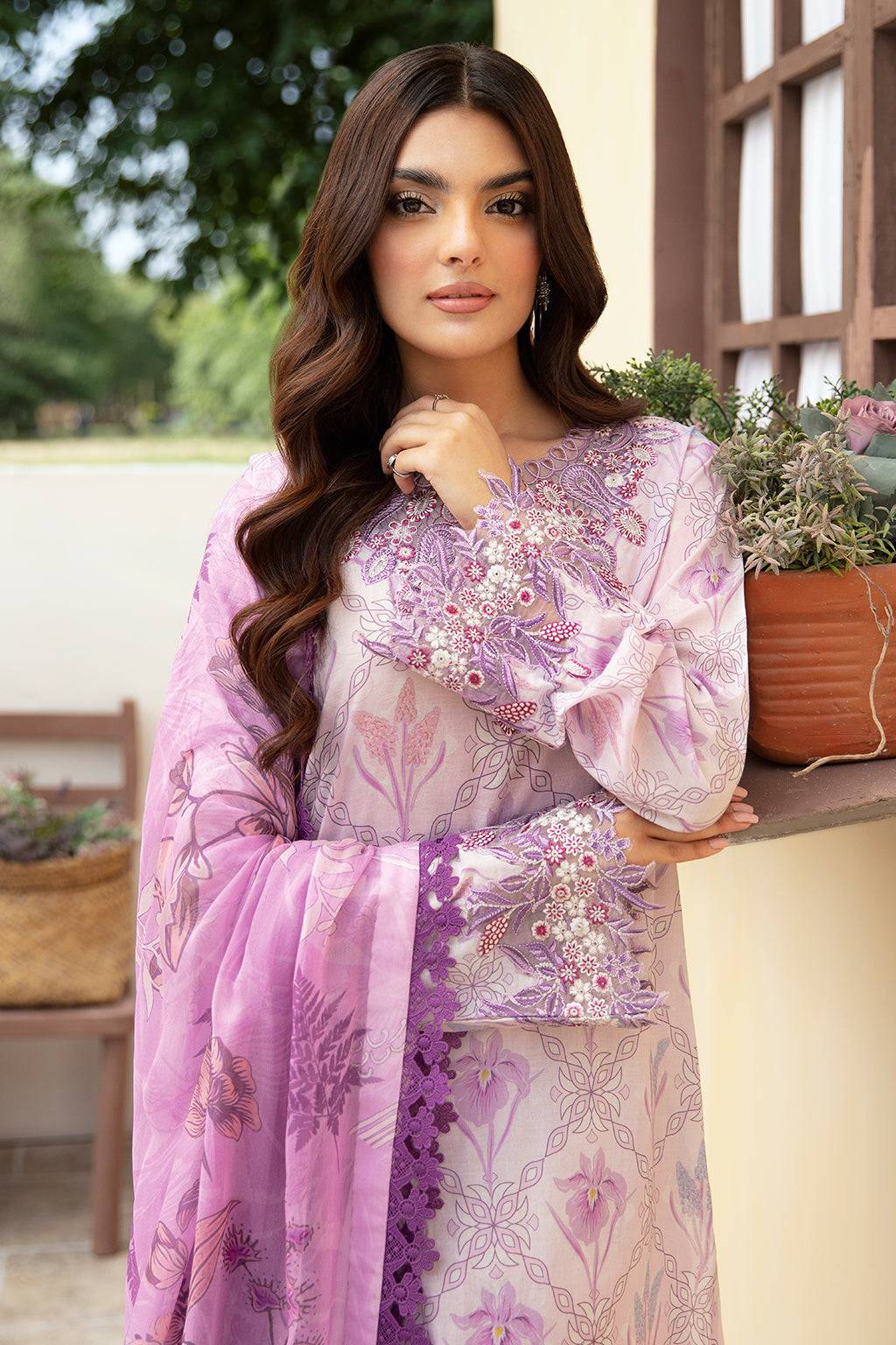 Ramsha | Rangrez Lawn Collection | N-504 - Pakistani Designer Dress - by Ramsha | Type: Luxury - 100% Original at Saira Sultan